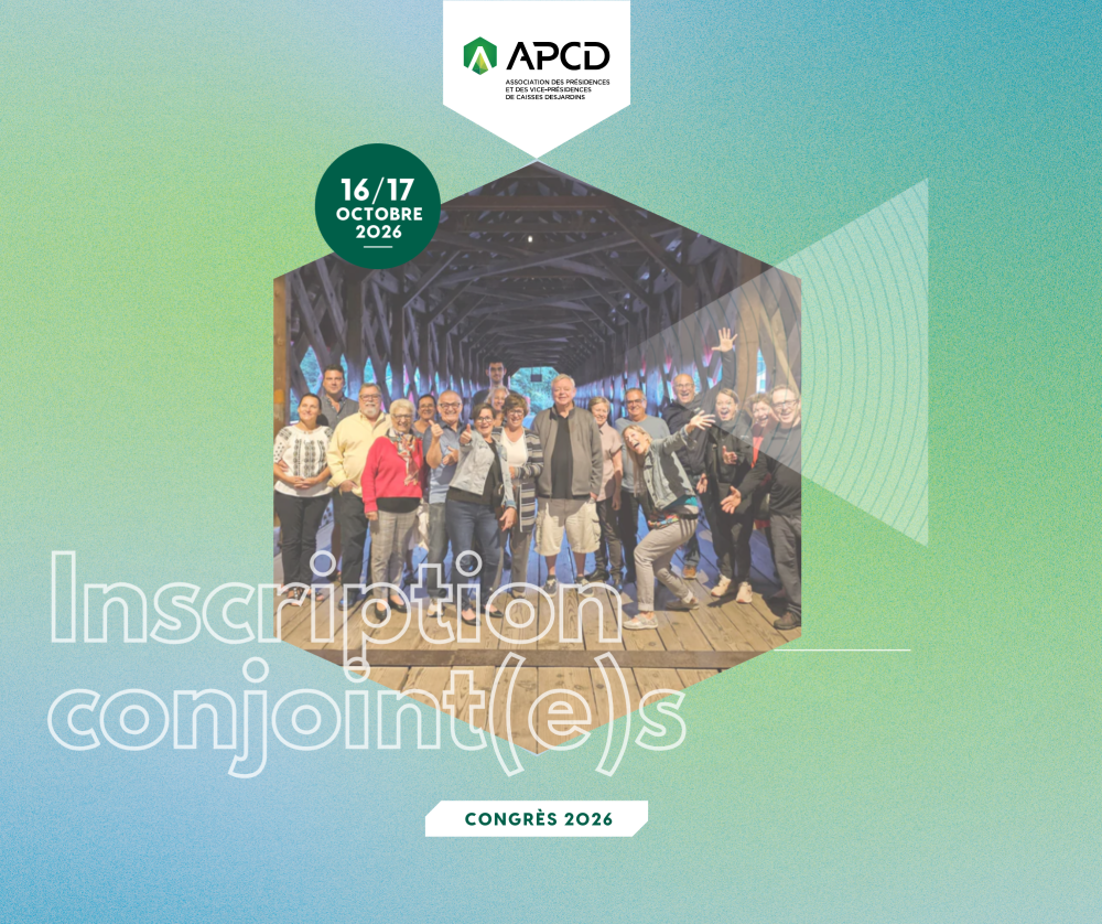 Conjoint(e) - Congrès annuel APCD 2026